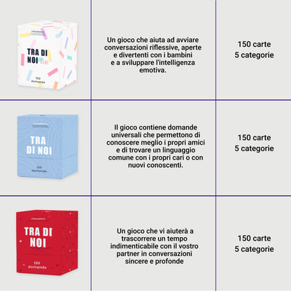 Un pacchetto di giochi di conversazione