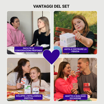 Un pacchetto di giochi di conversazione