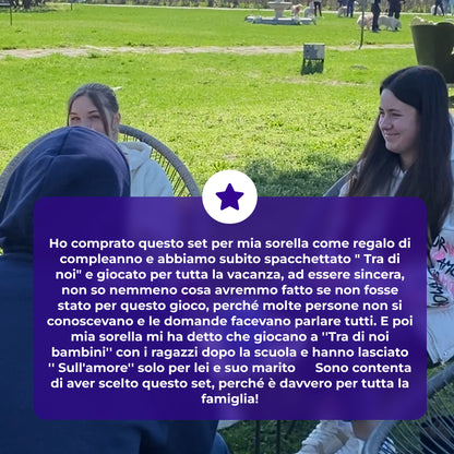 Un pacchetto di giochi di conversazione
