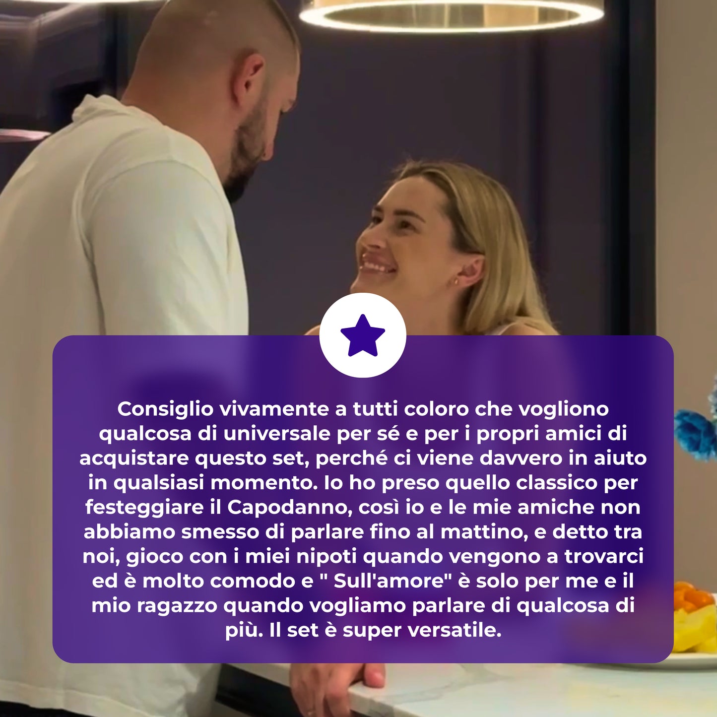 Un pacchetto di giochi di conversazione